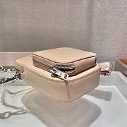 Prada Mini Handbag Beige 1BH183 Size 11 x 17.5 x 3.5 cm - 5