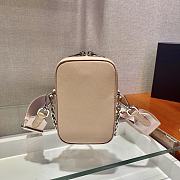 Prada Mini Handbag Beige 1BH183 Size 11 x 17.5 x 3.5 cm - 4