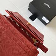 YSL Wallet Red 1069 Size 11 x 8.5 x 3 cm - 6