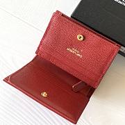 YSL Wallet Red 1069 Size 11 x 8.5 x 3 cm - 4