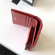 YSL Wallet Red 1069 Size 11 x 8.5 x 3 cm - 2