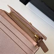 YSL Wallet Pink 1069 Size 11 x 8.5 x 3 cm - 4