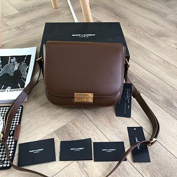 YSL Saint Laurent Brown Size 25 x 21 x 8 cm