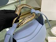 Chloe Handbag Blue s1350 Size 20 x 26 x 8 cm  - 2