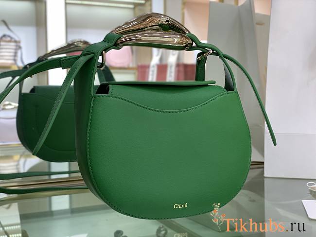 Chloe Handba Green s1350 Size 20 x 26 x 8 cm - 1