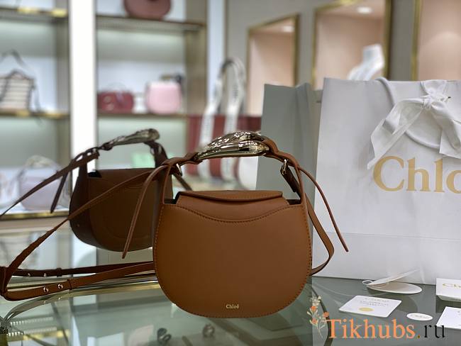 Chloe Handbag Brown s1350 Size 20 x 26 x 8 cm  - 1