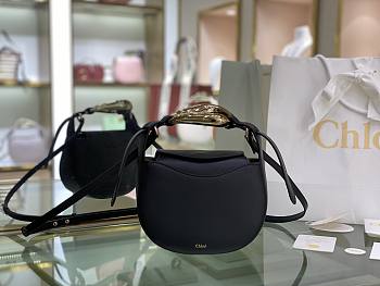 Chloe Handbag Black s1350 Size 20 x 26 x 8 cm 