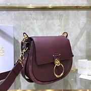 Chloe Handbag Red Wine S1152 Size 26 x 22 x 8 cm - 5