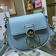 Chloe Tess Handbag Blue S1153 Size 20 x 18.5 x 7 cm - 3
