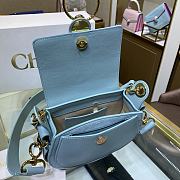 Chloe Tess Handbag Blue S1153 Size 20 x 18.5 x 7 cm - 2