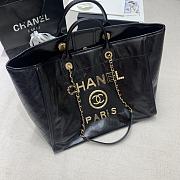 Chanel Shopping Bag Black Size 40 x 31 x 21 cm - 4
