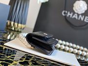 Chanel Pearl Shoulder Strap Chest Bag Black Size 9.5 x 15.2 x 3.5 cm - 3