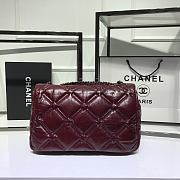 Chanel CF Flip Bag Red Wine Size 35 x 22 x 12 cm - 4