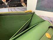 Celine Frame Crossbody Small Bag Green 180268 Size 21 x 15 x 4.5 cm - 5