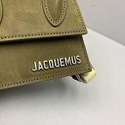 Jacquemus Suede Olive Green 2019 Size 12 x 8 x 5 cm - 3