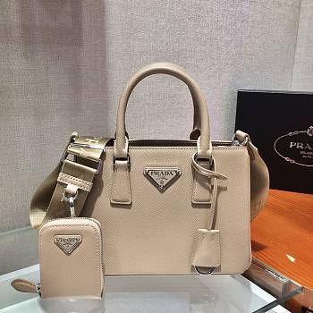 Prada Three-In-One Killer Bag Beige 1BA296 Size 23 x 16.5 x 10 cm