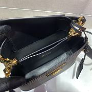 Prada Matinee Handbag Black 1BA286 Size 21 x 16.5 x 9.5 cm - 6