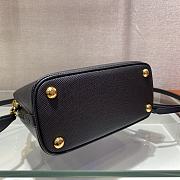 Prada Matinee Handbag Black 1BA286 Size 21 x 16.5 x 9.5 cm - 5