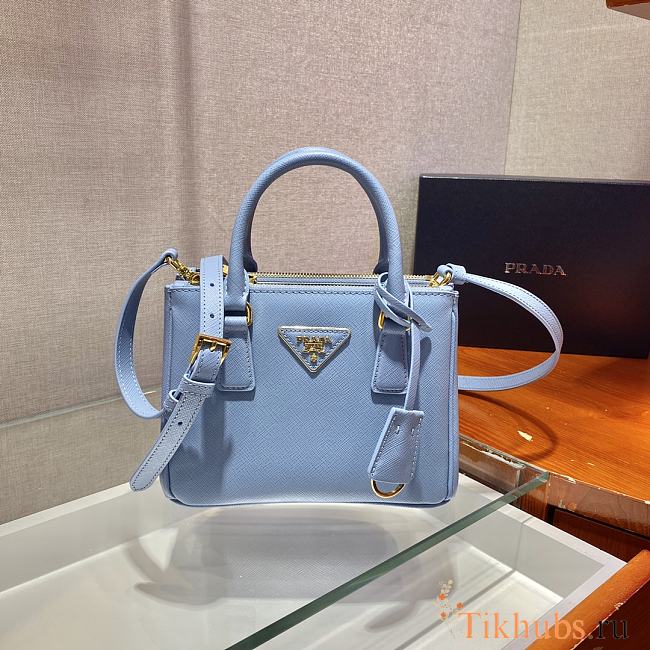 Prada Mini Killer Blue 1BA906 Size 20 x 15 x 9.5 cm - 1