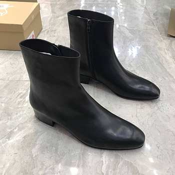 Christian Louboutin Black Leather Boot