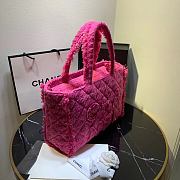 Chanel Zipper Handbag Pink AS0976 Size 32 x 25 x 13 cm - 2