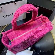 Chanel Zipper Handbag Pink AS0976 Size 32 x 25 x 13 cm - 6