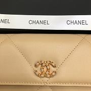 Chanel Leather Chain CC Buckle Wallet 6871 Size 19 cm - 6