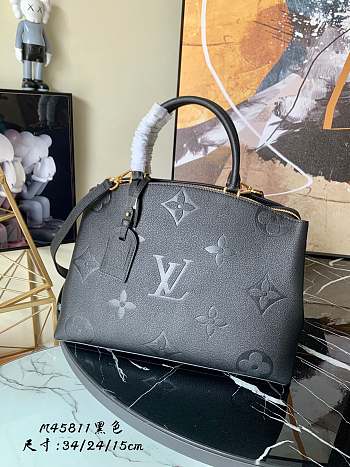 LV Grand Palais Handbag Black M45811 Size 34 x 24 x 15 cm