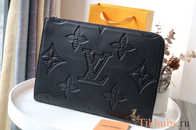 LV Pochette Jour GM Taurillon Leather M80044 Size 35 x 25 x 2 cm - 1