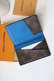 Louis Vuitton Pocket Organizer Wallet M80779 Size 8 x 11 x 1 cm - 3