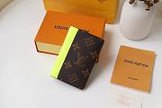 Louis Vuitton Pocket Organizer Wallet Yellow M80779 Size 8 x 11 x 1 cm - 4