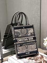 Dior Mini Book Tote Vertical Tarot Card 01 0680 Size 20 x 9 cm - 5