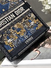 Dior Mini Book Tote Vertical Tarot Card 02 0680 Size 20 x 9 cm - 5