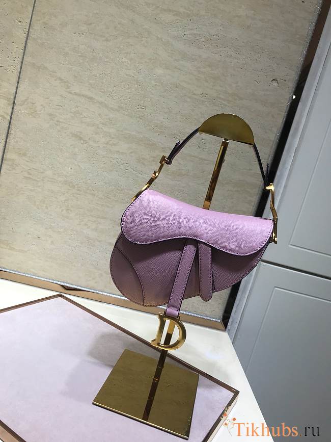 Dior Saddle Bag New Pink Size 19.5 cm - 1