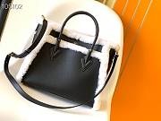 LV On My Side PM High End Leathers Handbags Black M58908 Size 25 x 20 x 12 cm - 3