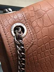 YSL Niki Matte Crocodile Pattern 498894 Size 28 x 20 x 8.5 cm - 6