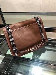 YSL Niki Matte Crocodile Pattern 498894 Size 28 x 20 x 8.5 cm - 2