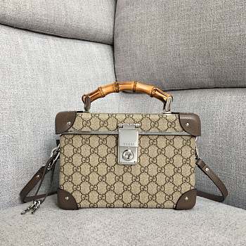 Gucci Beauty Case Globetrotter 2way Handbag 533623 Size 24 x 23 x 12 cm