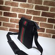 Gucci GG Supreme Web Messenger Bag 471454 Size 21 x 22 x 4 cm - 3
