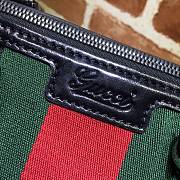 Gucci GG Imprime Web Carry On Duffle Black 269375 Size 42 x 26 x 24 cm - 4