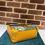 Gucci Crossbody Padlock Flower Yellow 603221 Size 24 x 17 x 10 cm - 5