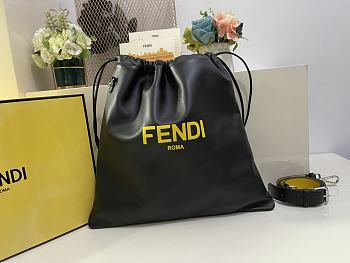 Fendi Cross-Body Black Size 30 x 2 x 39 cm