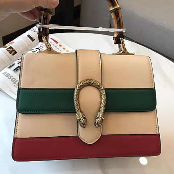Gucci Dionysus Medium Top Handle Bag Leather Size 27 x 18 x 13 cm