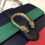 Gucci Dionysus Medium Top Handle Bag Black/Green Leather Size 27 x 18 x 13 cm - 2