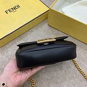 Fendi Baguette Small Chain Bag Size 19 x 10 x 4 cm - 4