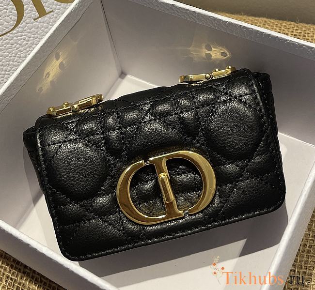 Dior Caro Black Size 14 x 8 x 4 cm - 1