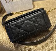 Dior Caro Black Size 14 x 8 x 4 cm - 4