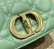 Dior Caro Green Size 14 x 8 x 4 cm - 5