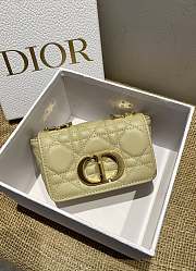 Dior Caro Beige Size 14 x 8 x 4 cm - 1