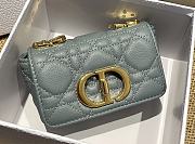 Dior Caro Blue Size 14 x 8 x 4 cm - 1